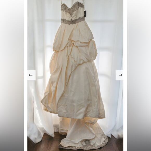 Vintage Dresses & Skirts - Victor Harper wedding gown 109
